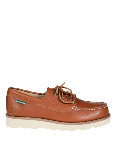 Sebago Classic Leather Boat Shoes In Brown