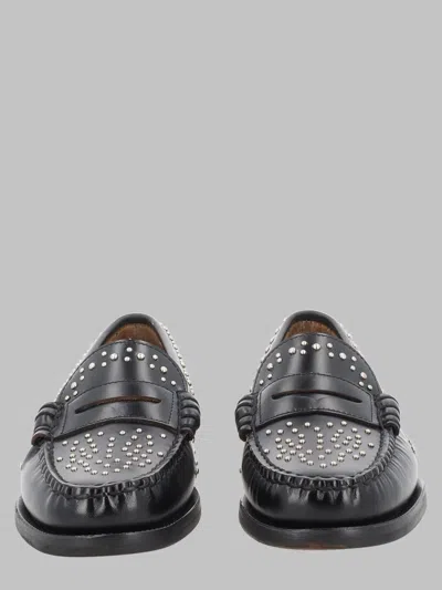 Sebago Classic Leather Loafers For Women In Black