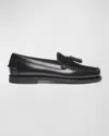 Sebago Classic Will Tassel Penny Loafers In Brown-burgundy