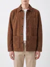 Sebago Camoscio Patch-pocket Coat In Brown