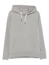 Sebago Relaxed-fit Gray Hoodie With Drawstring In Gray