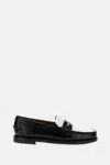 Sebago Classic Dan Smooth Leather Loafers In Black