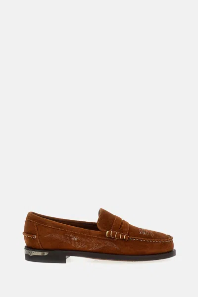 Sebago Dan Dallas Loafers In Brown