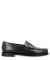 Sebago Black Pull-on Loafers In Black