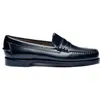 Sebago Dan Perforation Penny Loafer In Black