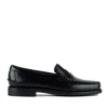 Sebago Dan Polished Loafers In Black