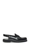 Sebago Dan Polaris Slingback Loafer In Black