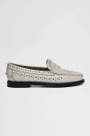 Sebago Dan Studs Loafer In White, Women's At Urban Outfitters
