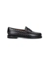 Sebago Mocassins En Cuir Dan Studs In Black