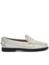 Sebago Classic Dan Loafer White With Studs In White