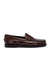 Sebago Dandette Studs Embellished Slip-on Loafers In Black