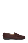 Sebago Danielle Pop Leather Penny Loafers In Dark Brown