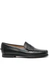 Sebago Black Pull-on Loafers