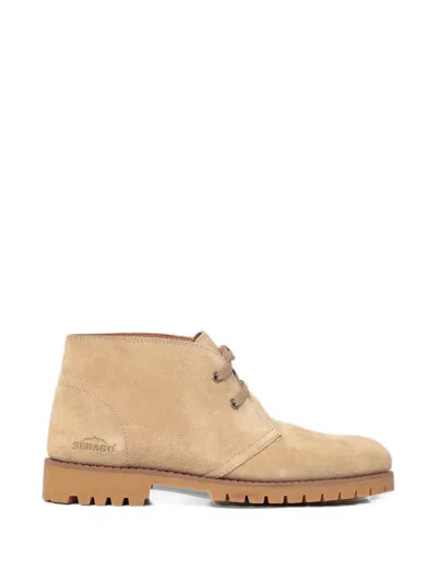 Sebago Dobby Suede Lug-sole Boots In Multi