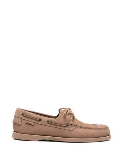Sebago Docksides Boat Shoes In Brown