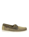 Sebago Docksides Man Loafers Sage Green Size 9 Leather