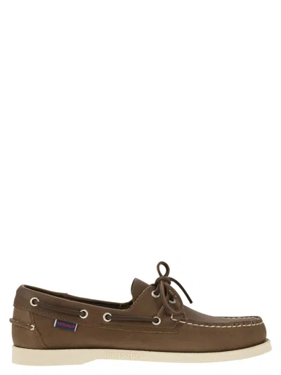 SEBAGO DOCKSIDES PORTLAND - LEATHER MOCCASIN