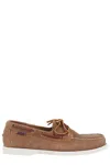 Sebago Portland Leather Boat Shoes In Brown