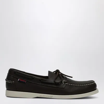 Sebago Docksides Portland Loafer Brown In Black