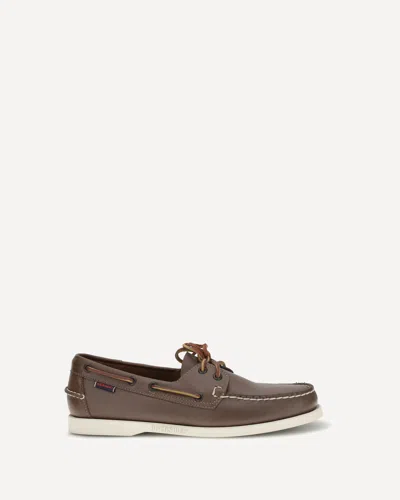 Sebago Docksides Portland Loafers In Brown