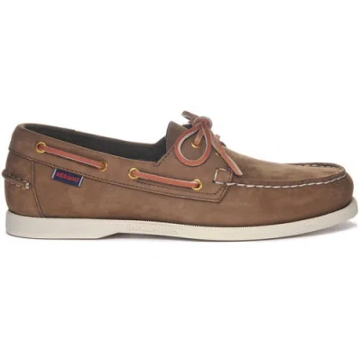SEBAGO SEBAGO DOCKSIDES PORTLAND NUBUCK BOAT SHOES