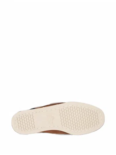 Sebago Docksides Portland Nubuck Loafers In Multi