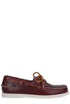 Sebago Waxed Portland Boat Shoes Moccassin In Brown