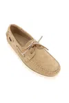 Sebago 'portland' Loafers In Beige Suede In Beige Camel