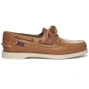 Sebago Docksides Portland Woman Boat Shoes In Brown