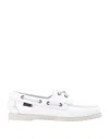 Sebago Docksides Loafers In White