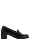 Sebago 60mm Leather Loafers In Black