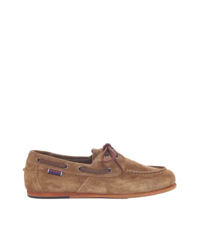 Sebago Elegant Leather Sandals For Women In Brown