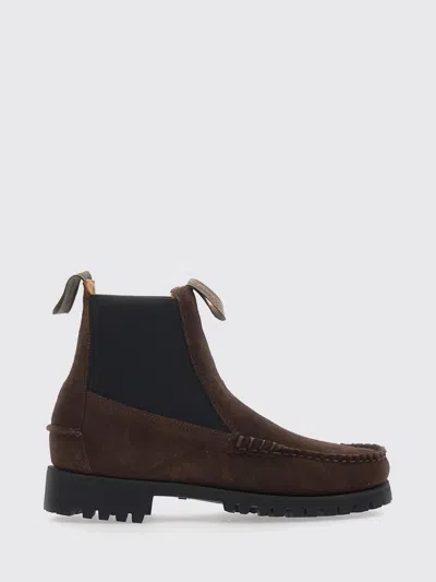 Sebago Flat Ankle Boot Woman Color Brown