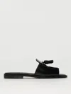 Sebago Black Leather Sandals In Black