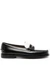 Sebago Lvr Exclusive Classic Dan Leather Loafer In Black
