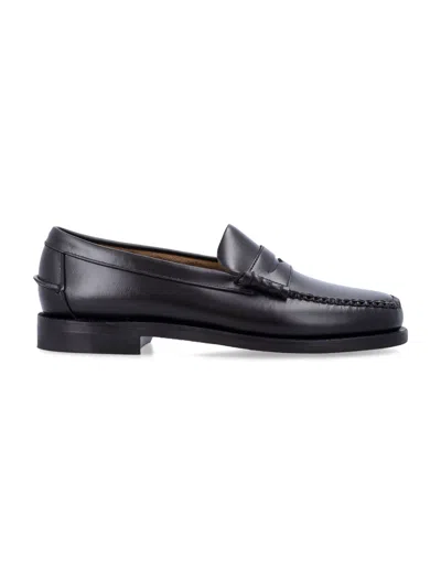 Sebago Flat Shoes In Black