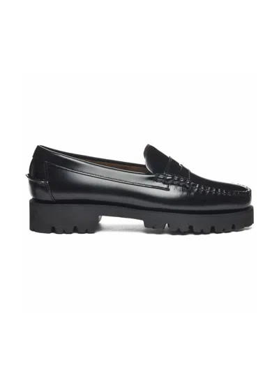 Sebago Flat Shoes In Black