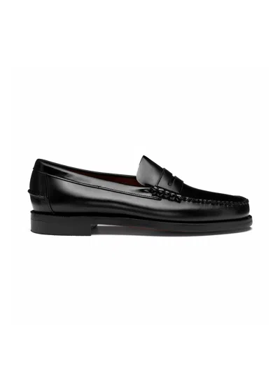 Sebago Flat Shoes In Black