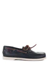 Sebago Portland Martellato Shoes In Blue