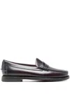 Sebago Classic Brown Leather Loafers In Gray