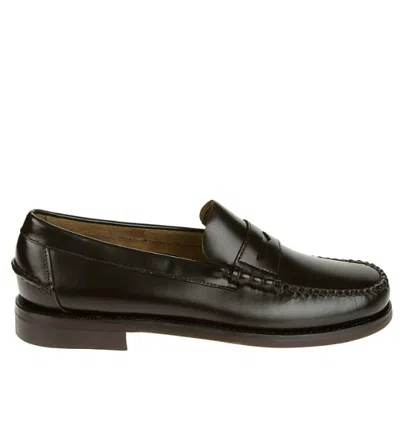 Sebago Flat Shoes In Brown