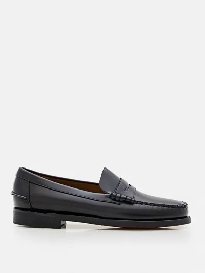 Sebago Slip-on Style Loafers In Black