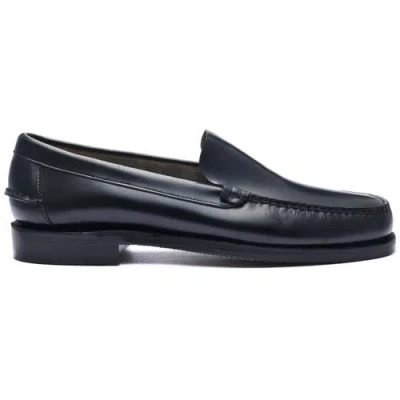 Sebago Frank Leather Loafer In Black