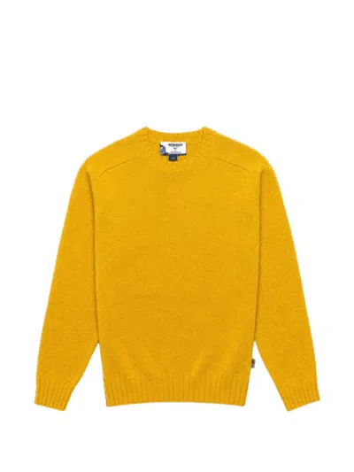 Sebago Gilead Crew-neck Sweater In Yellow