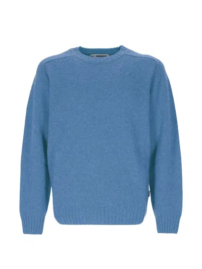 Sebago Gilead Crew-neck Wool Sweater In Blue
