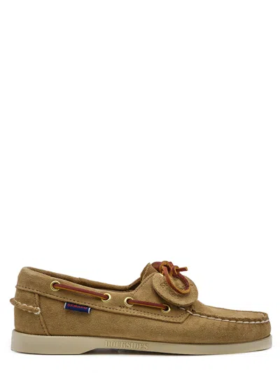 Sebago Portland Artisan Ox Suede Boat Shoes In Brown