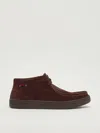 Sebago Harper Mid Creato In Pelle Idrorepellente Laced Shoe In Brown