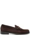 Sebago Mocassin Joe Modena Suede Dark Brown In Brown