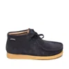 Sebago Koala Model Ankle Boot In Soft Blue Suede In Blue