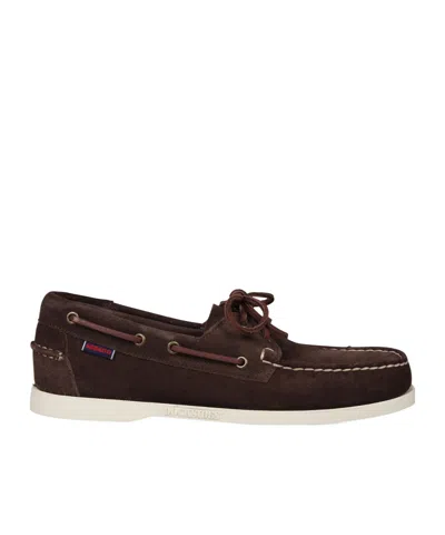 Sebago Lace-up Sneakers In Black